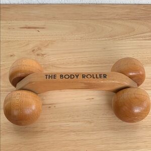 Wooden Body Roller Massager. The Body Roller
